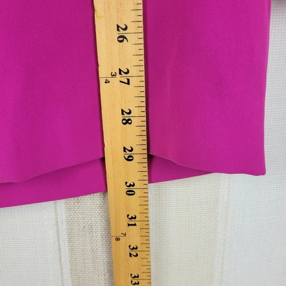 NEW WAYF Single Button Blazer Suit Jacket Pink Purple Size Medium - Picture 4 of 10